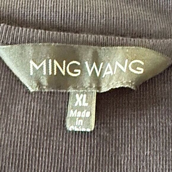 Ming Wang Black Stretch Tank - Picture 3 of 5